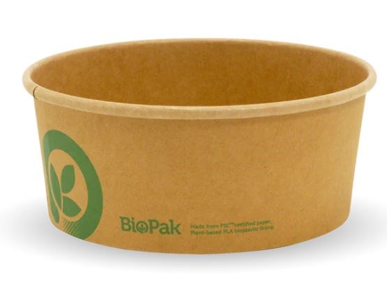 Kraft Salad Bowl 750ml BKB-750 50 pack - (6xPkt50=Ctn300)